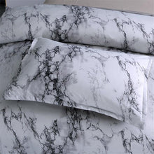 Laden Sie das Bild in den Galerie-Viewer, Pillowcase home textile bedding four-piece marble