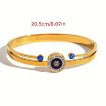 Load image into Gallery viewer, Blue Eye Bracelet Stainless Steel Accessories