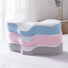 Laden Sie das Bild in den Galerie-Viewer, Orthopedic Latex Ergonomic Curve Memory pillow