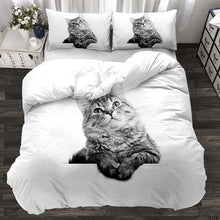 Load image into Gallery viewer, Three-piece Realistic Quilt Cover