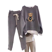 Laden Sie das Bild in den Galerie-Viewer, Thickening Exercise Casual Sweatshirt Outfit