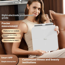 Charger l&#39;image dans la galerie, Gym Intelligent Eight-electrode Electronic Scale Body Fat Scale