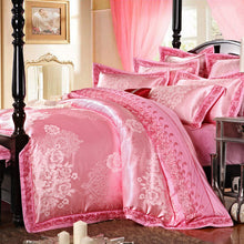 Cargar imagen en el visor de la galería, Four-piece Bed Full Cotton  Linen And Duvet Cover