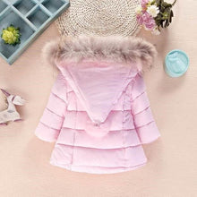 Cargar imagen en el visor de la galería, 1 year old baby girl&#39;s hand-stuffed cotton coat