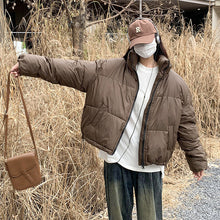 Load image into Gallery viewer, Women&#39;s Short Winter Bread Coat