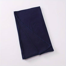 Cargar imagen en el visor de la galería, Solid Color Hijab Casual Long Scarf Windproof