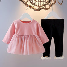 Cargar imagen en el visor de la galería, Children&#39;s autumn long sleeve three-piece suit