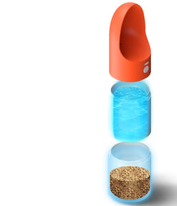 Pet Drinking Cup Pet Water Bottle Convenient Easy To Use Splash-Proof One-Key Lock Pets supply