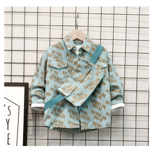 Fashionable Western Style Casual Spring Coat Baby Boy