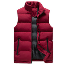 Cargar imagen en el visor de la galería, Slim-Fit Vest Down Cotton Vest Men&#39;s Warm Vest