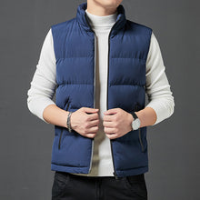 Cargar imagen en el visor de la galería, Slim-Fit Vest Down Cotton Vest Men&#39;s Warm Vest