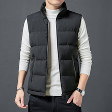 Cargar imagen en el visor de la galería, Slim-Fit Vest Down Cotton Vest Men&#39;s Warm Vest