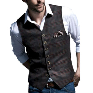 Fashion Temperament Men's Small Vest Casual Bottoming Vest