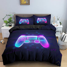 Cargar imagen en el visor de la galería, New Gamepad Kids Bedding Set Queen Size Duvet Cover Creative