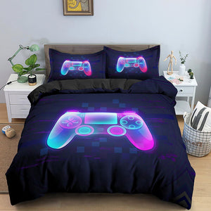 New Gamepad Kids Bedding Set Queen Size Duvet Cover Creative