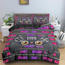 Cargar imagen en el visor de la galería, New Gamepad Kids Bedding Set Queen Size Duvet Cover Creative