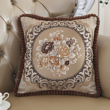 Cargar imagen en el visor de la galería, Embroidered Jacquard Cushion Cover