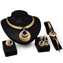 Cargar imagen en el visor de la galería, Necklace Earring Bracelet Ring Four Piece