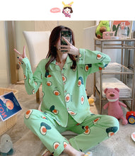 Charger l&#39;image dans la galerie, Student&#39;S Cotton Two-Piece  Pyjama