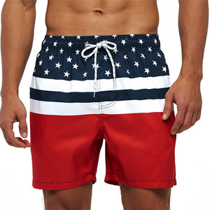 Fabiogoo Printed Shorts Loose Casual Seaside Surfing for men