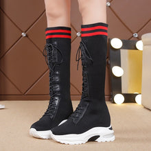 Cargar imagen en el visor de la galería, Breathable High-top Lace-up Women&#39;s Boots