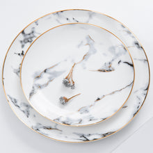 Charger l&#39;image dans la galerie, Teacup And Saucer Model Room Set-up Decorative Ceramic Dinner Plate