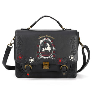 Bag Lolita Style Women Lady Girls Alice In Wonderland Designer Clutch