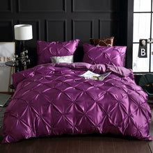 Charger l&#39;image dans la galerie, 3 sets of double imitation silk Bed Cover