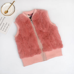 Fur Vest Warm Autumn And Winter Fur Coat