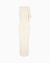 Charger l&#39;image dans la galerie, Flat Shoulder Asymmetric Ribbon Dress Slim-fit Sexy Sheath Dress