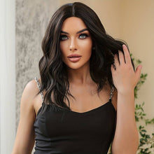 Cargar imagen en el visor de la galería, Long Curly Black Wigs Synthetic Women&#39;s Wigs For Daily Use