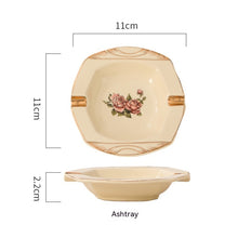 Charger l&#39;image dans la galerie, European-style Ceramic Tableware Household Rice Bowl Soup Dish &amp; Plate Fruit Plate