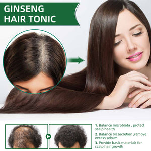 Ginseng Hair Growth Liquid Spray To Prevent Hair Loss