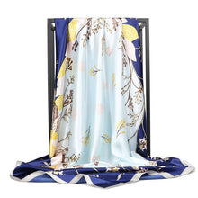 Charger l&#39;image dans la galerie, Large Square Scarf Simulation Silk Scarf Shawl All-match Scarf Scarf