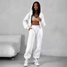 Charger l&#39;image dans la galerie, Women&#39;s Leak Girth Hat Sweater Ankle Banded Pants Sports Suit