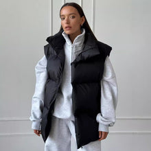 Charger l&#39;image dans la galerie, Cotton Vest Coat European And American Autumn And Winter Elegant Jacket