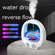 Charger l&#39;image dans la galerie, 3 In 1 Anti-Gravity Home Humidifier Multifunctional Aromatherapy Machine Speaker Fish Tank Ambient Light