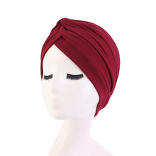 Charger l&#39;image dans la galerie, Women&#39;s Fashionable Wind Turban Hat