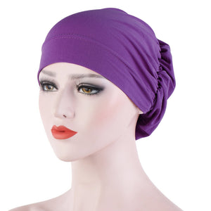 Baotou Night Cap Turban Crystal Hemp Multicolor Hat