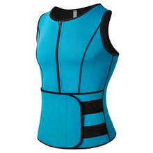 Load image into Gallery viewer, Men Sweat Vest Sauna Suit Waist Trainer Sport Vest For Weight Loss