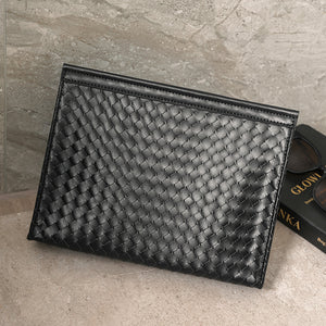 Luxury Barnd Hand-woven Handbag For Men