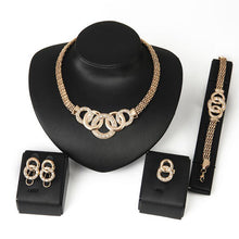 Cargar imagen en el visor de la galería, Necklace earring set of four