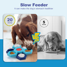 Charger l&#39;image dans la galerie, 4 Layers Slow Feeder Puzzle Dog Bowls Assemble Slow Eating Bowl For Dogs Non-slip Interactive Dog Puzzle Game Slow Bowl Pet Products