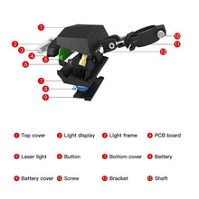 Cargar imagen en el visor de la galería, Smart LED Wireless Bicycle Tail Light