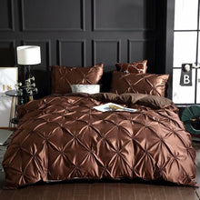 Charger l&#39;image dans la galerie, 3 sets of double imitation silk Bed Cover