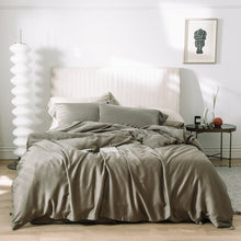 Cargar imagen en el visor de la galería, Four-piece plain simple bed sheet