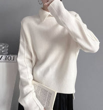 Cargar imagen en el visor de la galería, Women&#39;s High-grade Comfortable Soft Knit Sweater