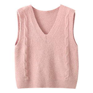 Fashion New Top Ladies Vest Knitted Vest