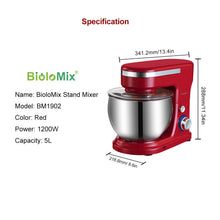 Load image into Gallery viewer, 1200W Household Cook Machine And Noodle Machine for your kitchen