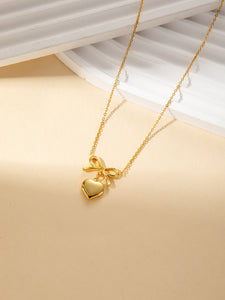 Fashion Color Candy Love Heart Color Gem Necklace Accessories